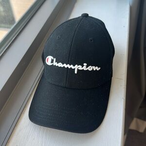 Black Champion Hat